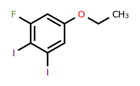 1803825-37-7 | 1,2-Diiodo-5-ethoxy-3-fluorobenzene