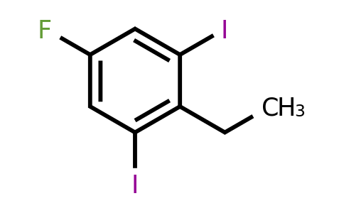1803825-65-1 | 1,3-Diiodo-2-ethyl-5-fluorobenzene