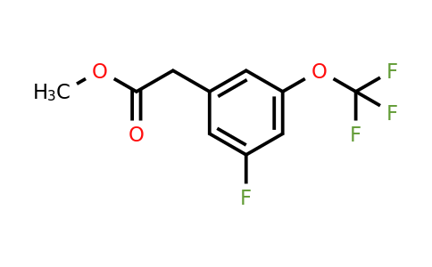 1803825-77-5 | Methyl 3-fluoro-5-(trifluoromethoxy)phenylacetate