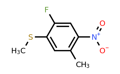 1803825-82-2 | 2-Fluoro-5-methyl-4-nitrothioanisole
