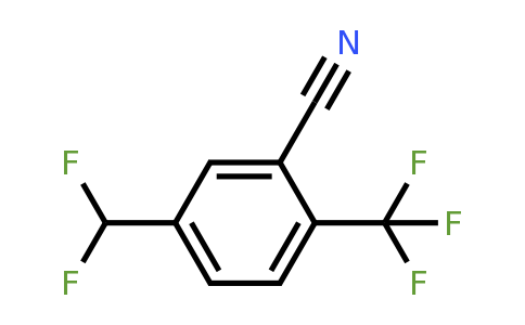 1803826-03-0 | 5-Difluoromethyl-2-(trifluoromethyl)benzonitrile