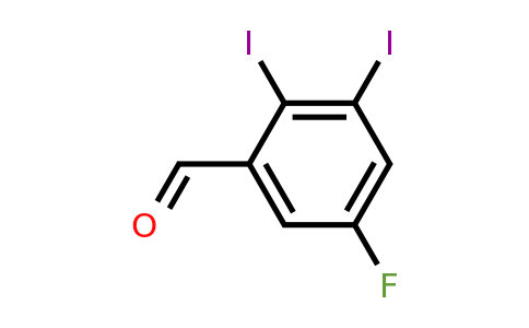 1803826-08-5 | 2,3-Diiodo-5-fluorobenzaldehyde