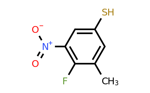 1803826-11-0 | 4-Fluoro-3-methyl-5-nitrothiophenol