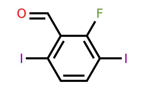 1803826-25-6 | 3,6-Diiodo-2-fluorobenzaldehyde