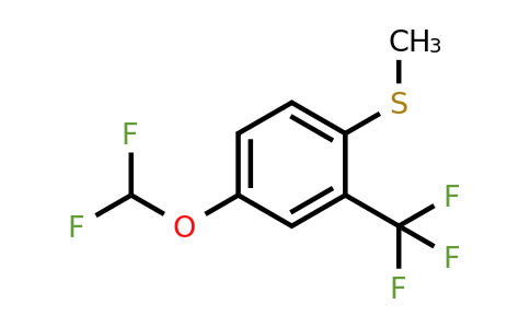 1803826-52-9 | 4-Difluoromethoxy-2-(trifluoromethyl)thioanisole