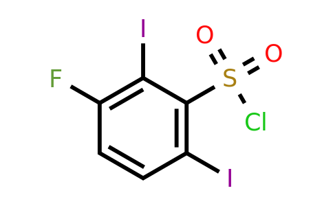 1803826-60-9 | 2,6-Diiodo-3-fluorobenzenesulfonylchloride