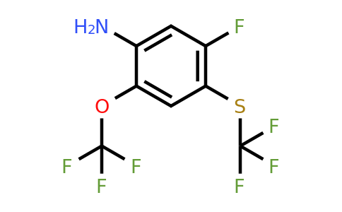 1803826-65-4 | 5-Fluoro-2-trifluoromethoxy-4-(trifluoromethylthio)aniline