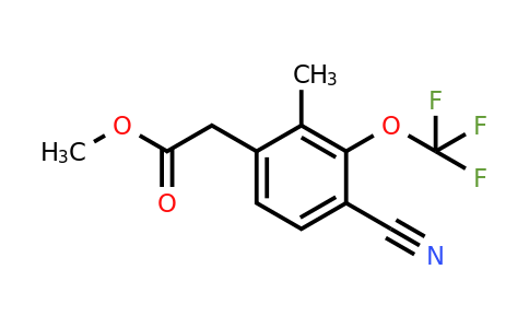 1803826-87-0 | Methyl 4-cyano-2-methyl-3-(trifluoromethoxy)phenylacetate