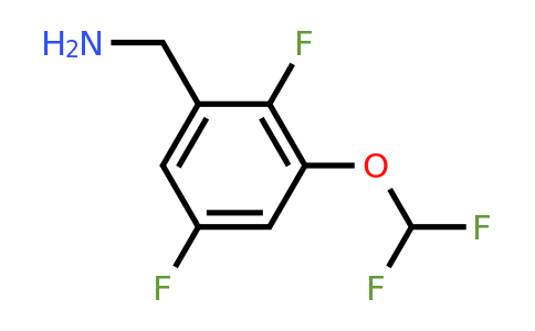1803827-10-2 | 2,5-Difluoro-3-(difluoromethoxy)benzylamine