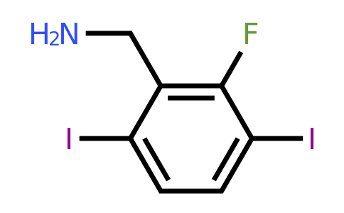 1803827-19-1 | 3,6-Diiodo-2-fluorobenzylamine