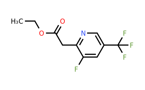 1803827-22-6 | Ethyl 3-fluoro-5-(trifluoromethyl)pyridine-2-acetate