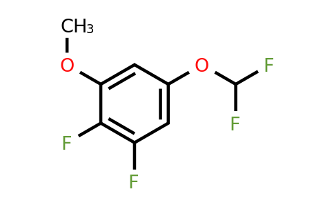 1803827-28-2 | 2,3-Difluoro-5-(difluoromethoxy)anisole