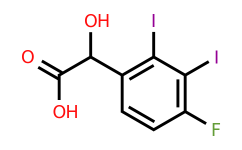 1803827-47-5 | 2,3-Diiodo-4-fluoromandelic acid
