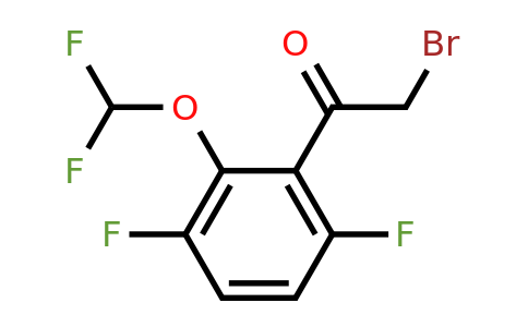 1803827-62-4 | 3',6'-Difluoro-2'-(difluoromethoxy)phenacyl bromide