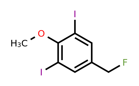 1803827-68-0 | 2,6-Diiodo-4-(fluoromethyl)anisole