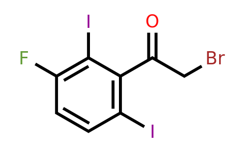 1803827-81-7 | 2',6'-Diiodo-3'-fluorophenacyl bromide