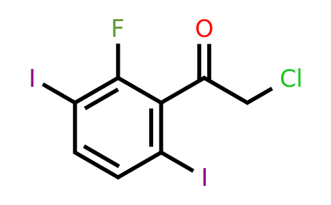 1803827-87-3 | 3',6'-Diiodo-2'-fluorophenacyl chloride