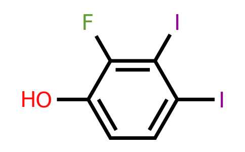 1803827-91-9 | 3,4-Diiodo-2-fluorophenol