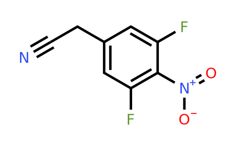 1803827-93-1 | 3,5-Difluoro-4-nitrophenylacetonitrile