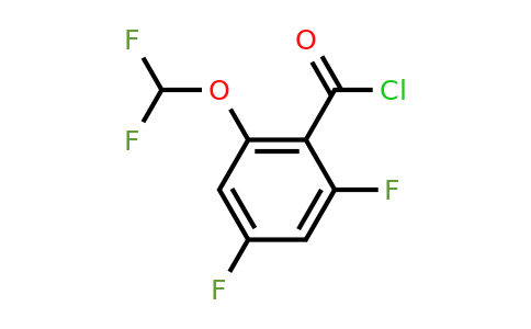 1803827-94-2 | 2,4-Difluoro-6-(difluoromethoxy)benzoylchloride