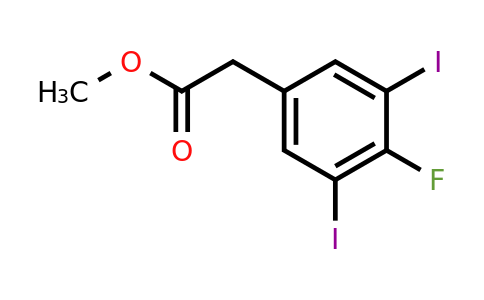 1803828-03-6 | Methyl 3,5-diiodo-4-fluorophenylacetate