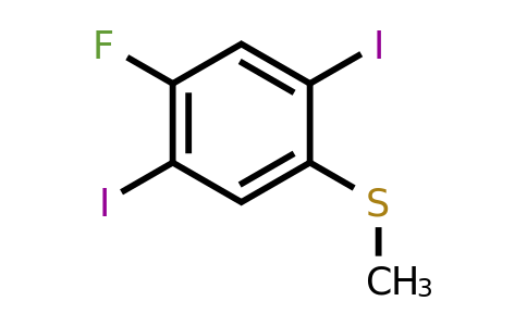 1803828-07-0 | 2,5-Diiodo-4-fluorothioanisole