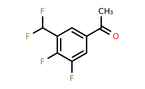 1803828-18-3 | 3',4'-Difluoro-5'-(difluoromethyl)acetophenone