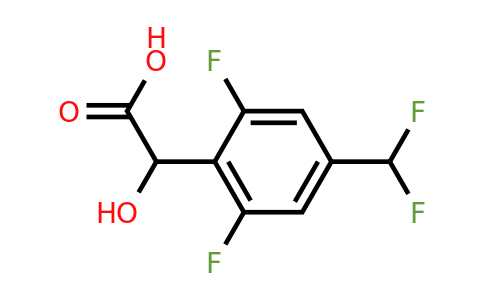 1803828-44-5 | 2,6-Difluoro-4-(difluoromethyl)mandelic acid