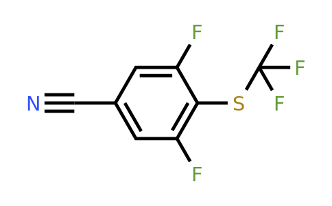 1803828-62-7 | 3,5-Difluoro-4-(trifluoromethylthio)benzonitrile
