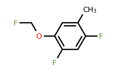 1803829-09-5 | 2,4-Difluoro-5-(fluoromethoxy)toluene