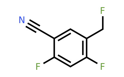 1803829-15-3 | 2,4-Difluoro-5-(fluoromethyl)benzonitrile