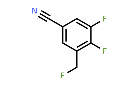 1803829-18-6 | 3,4-Difluoro-5-(fluoromethyl)benzonitrile