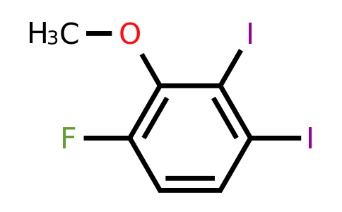 1803829-25-5 | 2,3-Diiodo-6-fluoroanisole