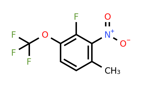 1803829-29-9 | 3-Fluoro-2-nitro-4-(trifluoromethoxy)toluene