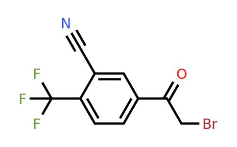 1803829-45-9 | 3'-Cyano-4'-(trifluoromethyl)phenacyl bromide