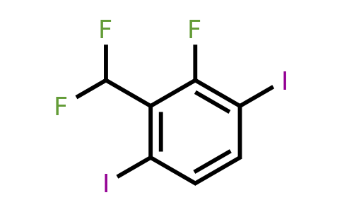 1803829-55-1 | 3,6-Diiodo-2-fluorobenzodifluoride