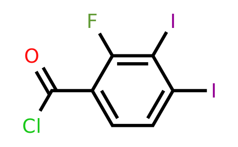 1803829-77-7 | 3,4-Diiodo-2-fluorobenzoyl chloride