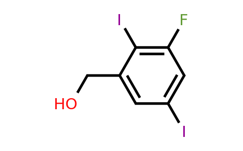 1803829-81-3 | 2,5-Diiodo-3-fluorobenzylalcohol