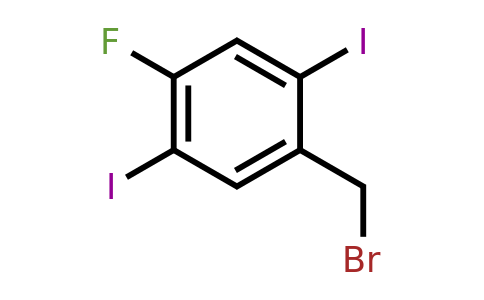 1803829-90-4 | 2,5-Diiodo-4-fluorobenzylbromide