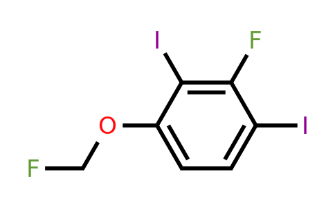 1803829-97-1 | 1,3-Diiodo-2-fluoro-4-(fluoromethoxy)benzene