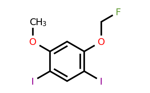 1803830-27-4 | 2,4-Diiodo-5-(fluoromethoxy)anisole