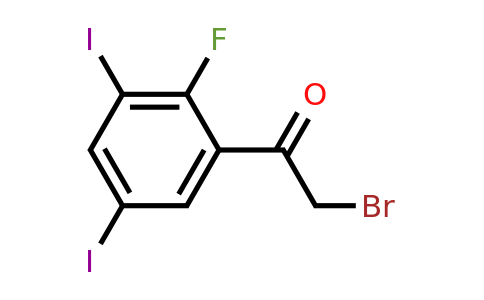 1803830-32-1 | 3',5'-Diiodo-2'-fluorophenacyl bromide
