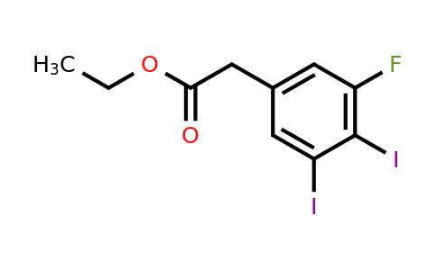 1803830-40-1 | Ethyl 3,4-diiodo-5-fluorophenylacetate