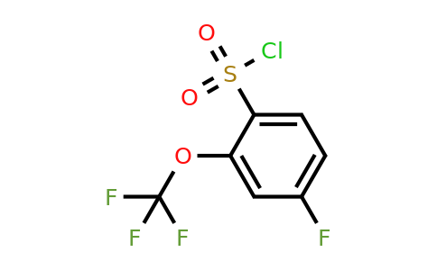 1803830-85-4 | 4-Fluoro-2-(trifluoromethoxy)benzenesulfonylchloride