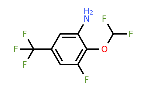 1803831-16-4 | 2-Difluoromethoxy-3-fluoro-5-(trifluoromethyl)aniline
