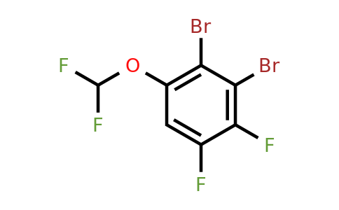 1803831-21-1 | 1,2-Dibromo-3,4-difluoro-6-(difluoromethoxy)benzene
