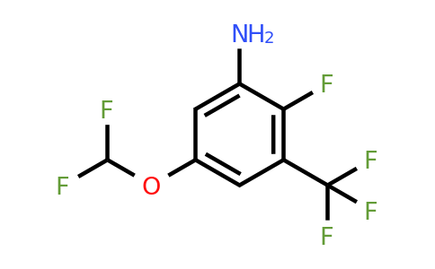 1803831-26-6 | 5-Difluoromethoxy-2-fluoro-3-(trifluoromethyl)aniline