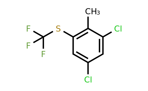 1803831-30-2 | 2,4-Dichloro-6-(trifluoromethylthio)toluene