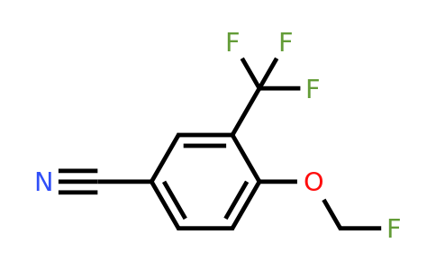 1803831-44-8 | 4-Fluoromethoxy-3-(trifluoromethyl)benzonitrile