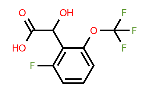 1803831-48-2 | 2-Fluoro-6-(trifluoromethoxy)mandelic acid